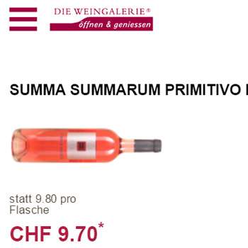 Die Weingalerie - Shop